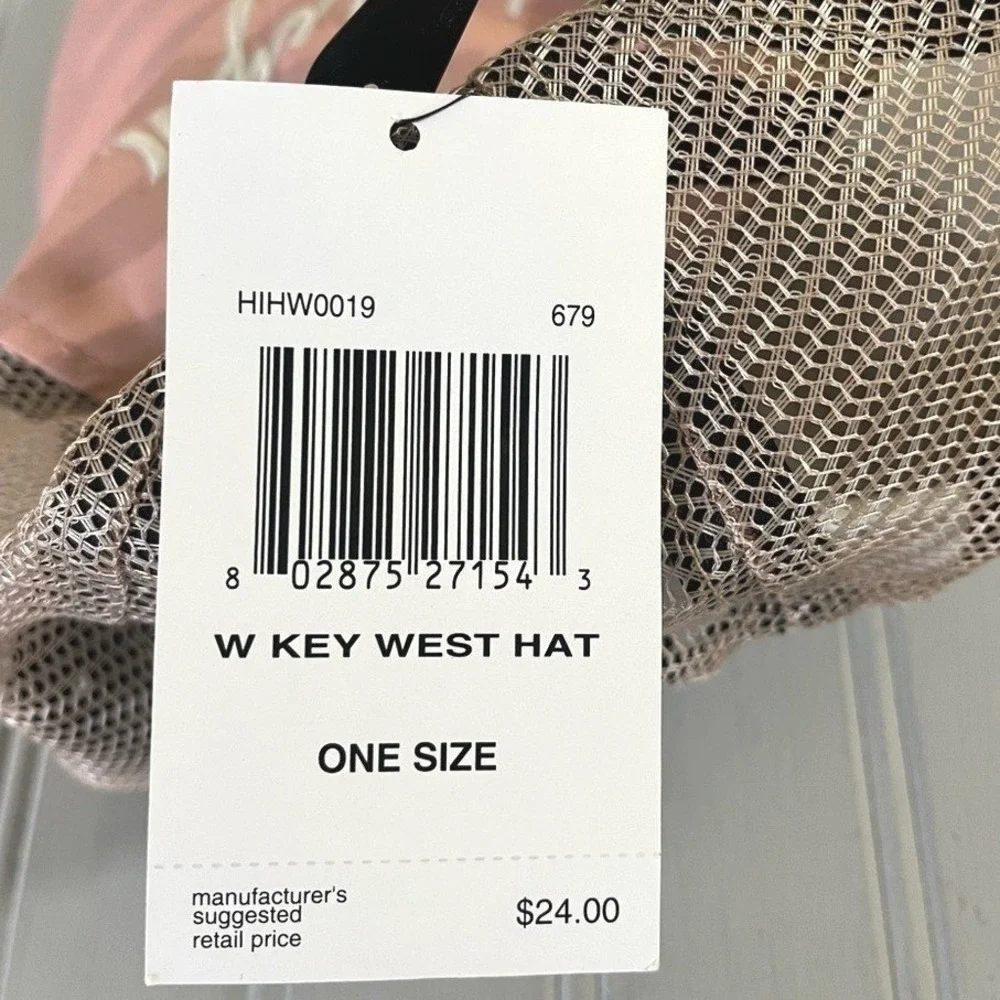 Hurley Key West Womens Trucker Hat Pink Camo Mesh Snapback One Size NWT